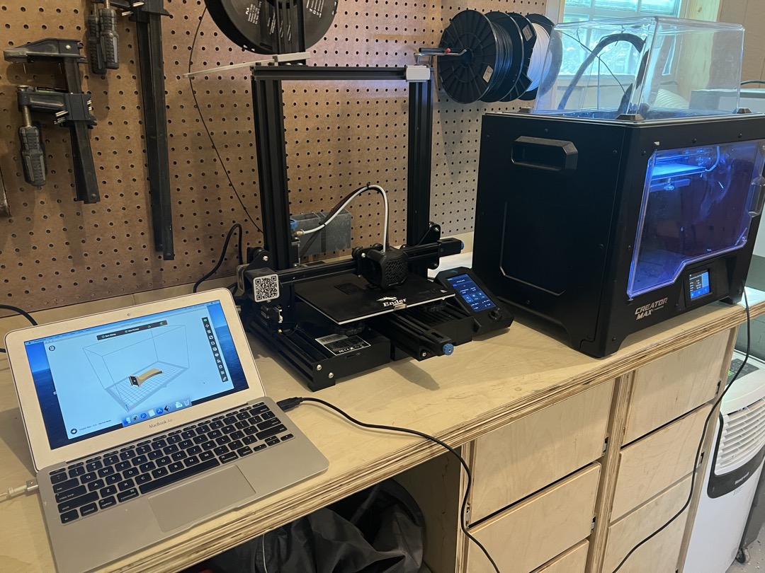 3d printer station